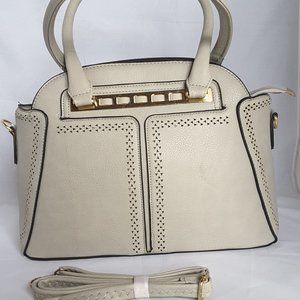 FAUX LEATHER CROSSBODY PURSE